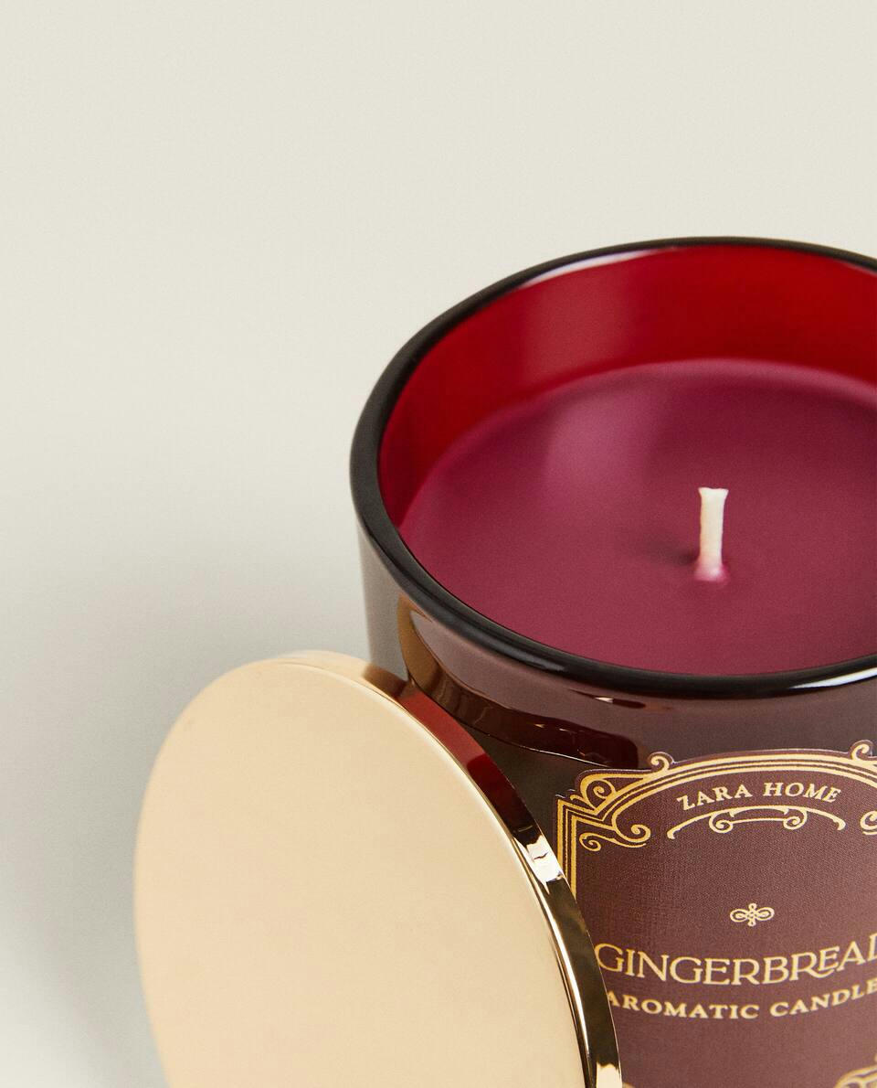 VELAS COM AROMA DE BISCOITO DE GENGIBRE