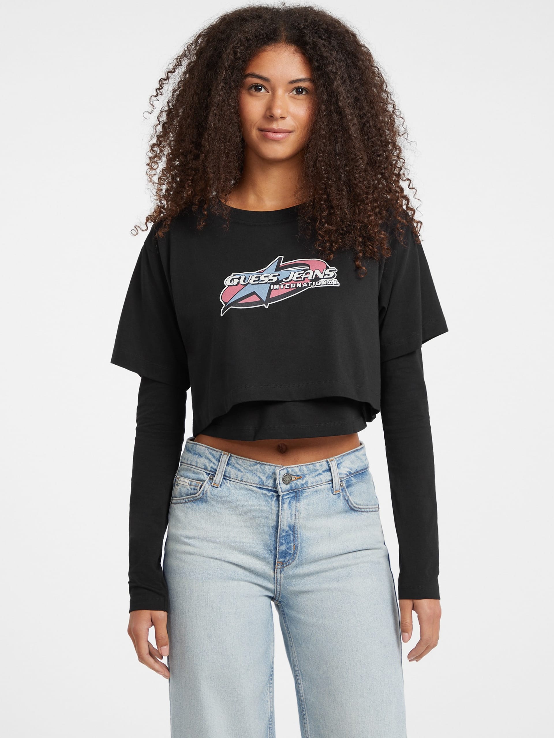 Camiseta Boxy Star Logo Twofer