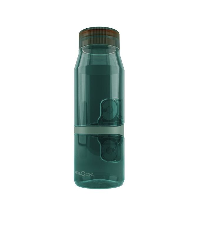 Qeridoo Fahrradanhänger Fidlock TWIST bottle 700 life green