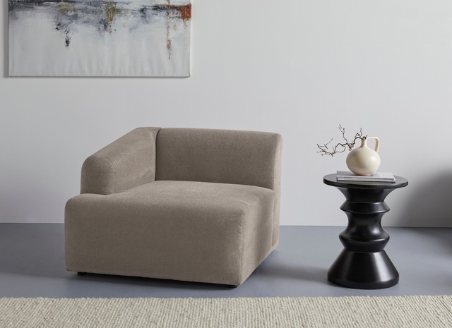 LeGer Home by Lena Gercke Sessel »LYZA mit Armlehne links oder rechts, Masse B/T/H: 96/96/74 cm« als Modul oder separat verwendbar, für individuelle Zusammenstellung