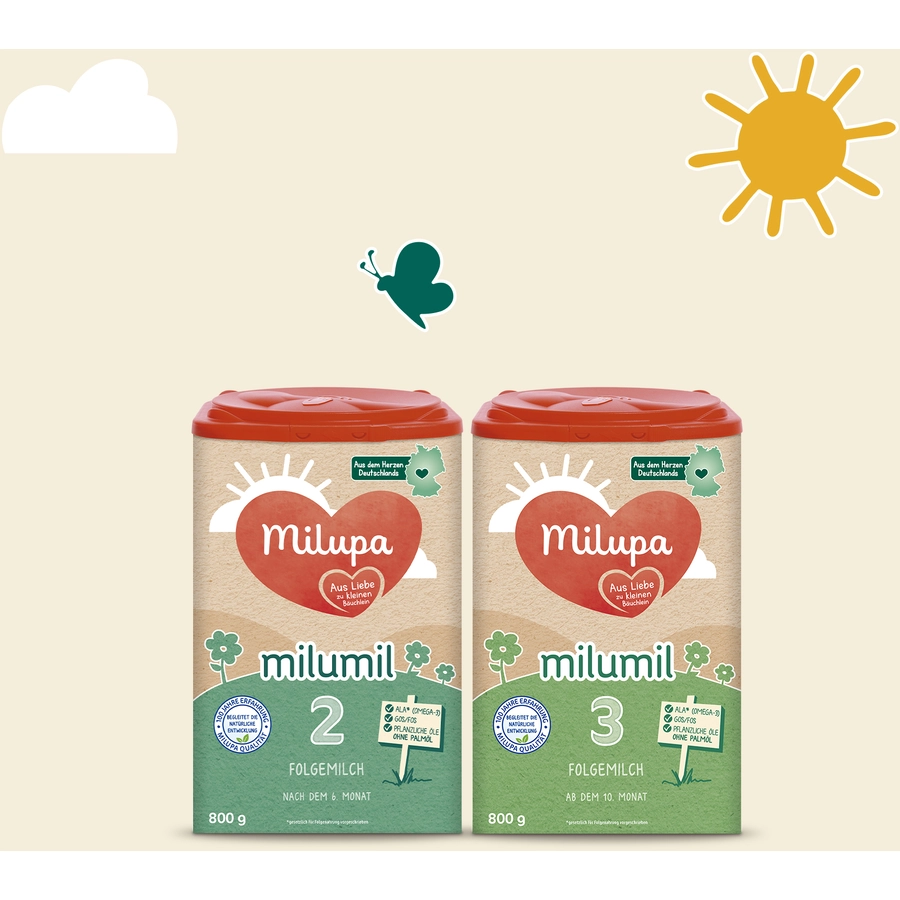 Milupa Anfangsmilch Milumil 1 800 g ab der Geburt