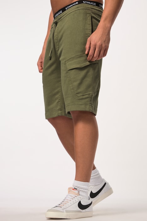 STHUGE Cargo-Bermuda FLEXLASTIC®, Elastikbund, bis 8 XL