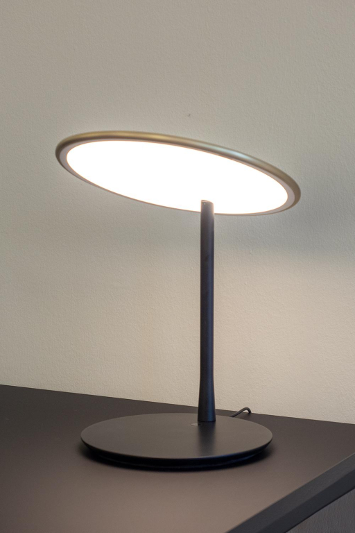 Nine Disc tafellamp LED messing