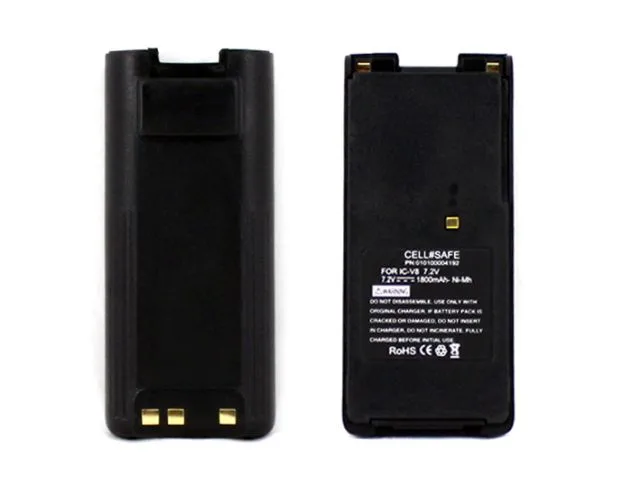 Icom Bp-210n Batteri Ni-Mh 1650 Mah Black