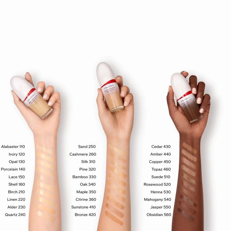 Shiseido Revitalessence Glow Foundation 30 ml - 460 Topaz
