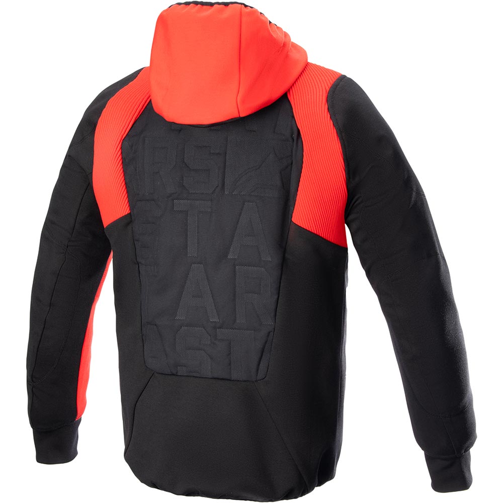 Alpinestars - Blouson MO.ST.EQ Hybrid Hooded Noir / Rouge