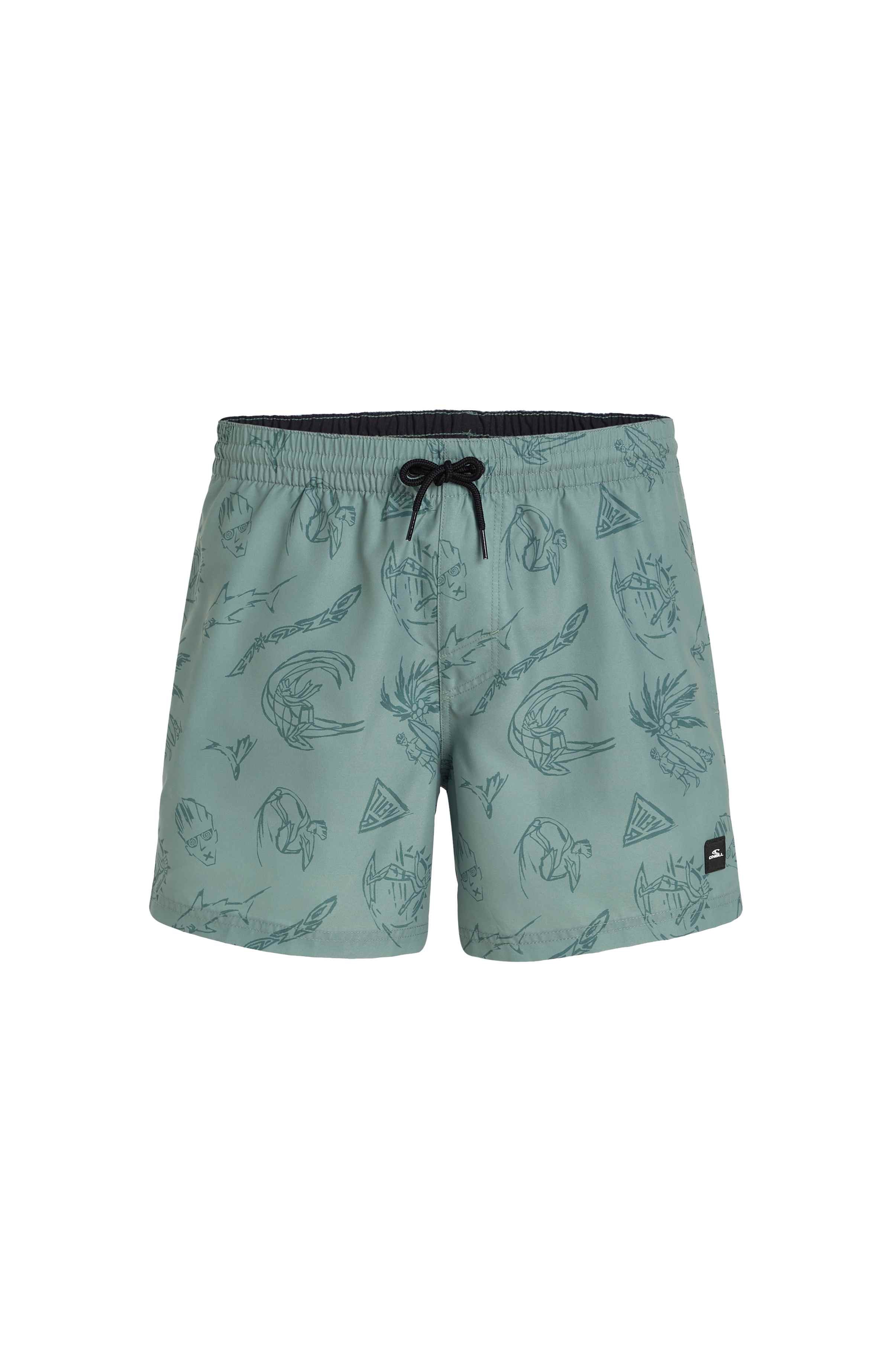 Mix and Match Cali Print 15'' zwembroek O`Neill Grijsgroen