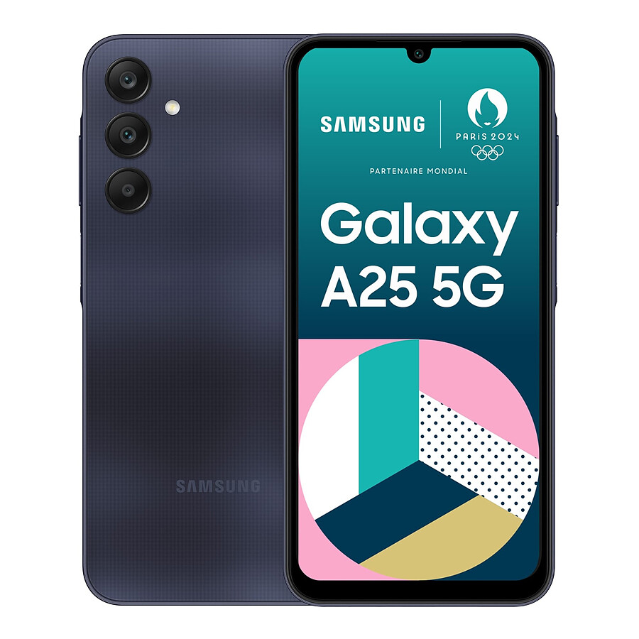 Samsung Galaxy A25 5G (Bleu nuit) - 128 Go