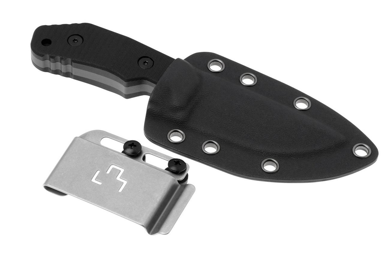 Böker Plus Little Dvalin Black 02BO033 vaststaand mes, Midgards design