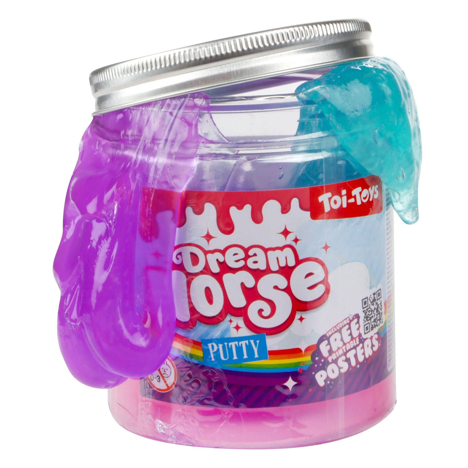 Glow N Fun Glow in the Dark Putty XL in Pot