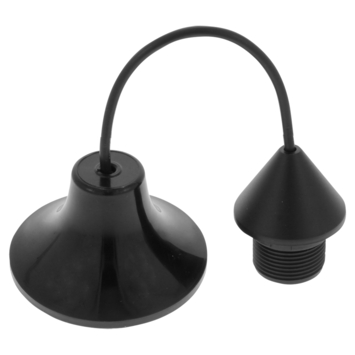 Lamppendel E27 zwart