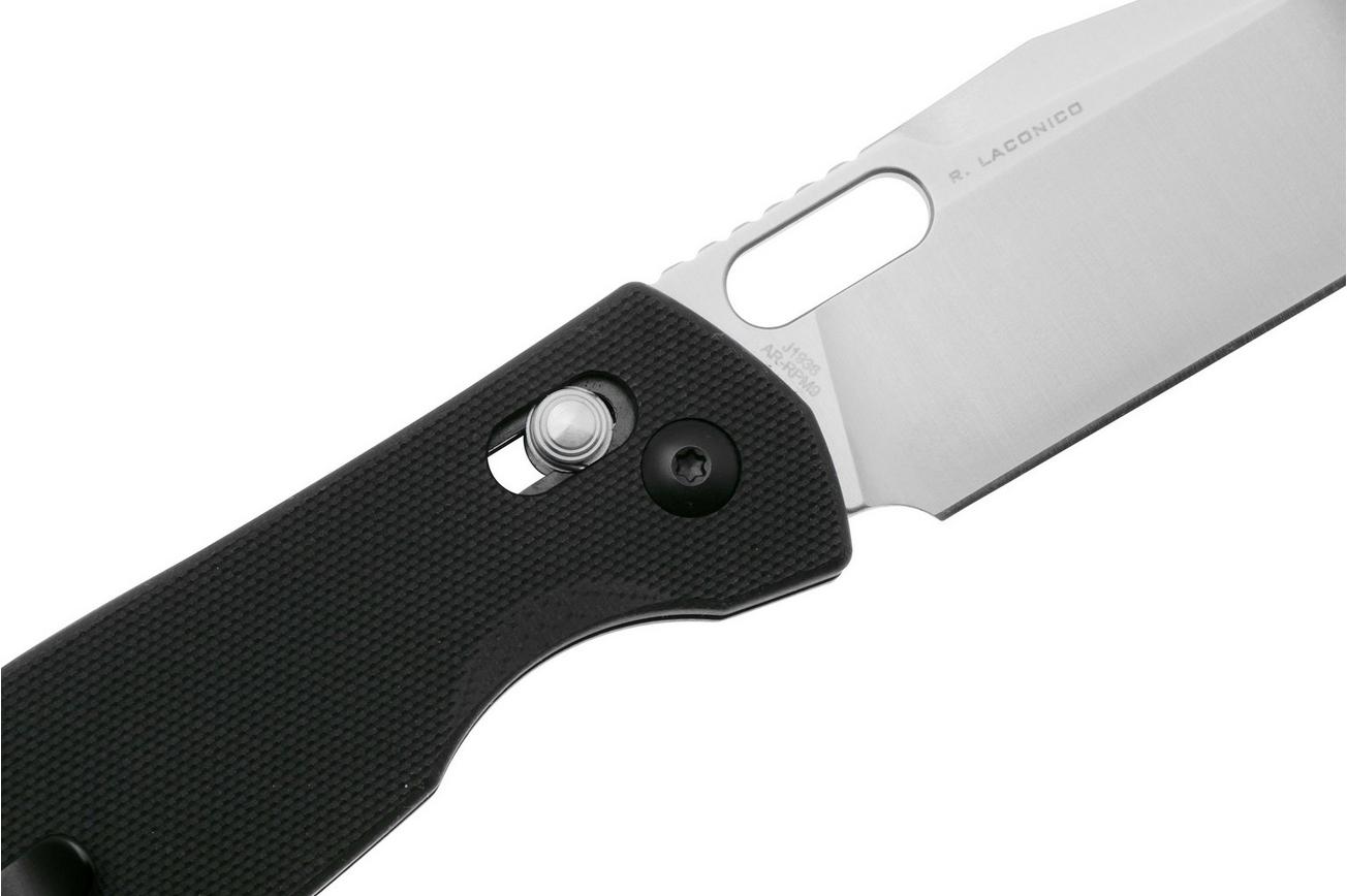 CJRB Prado J1936-BK, Satin AR-RPM9, Black G10, zakmes