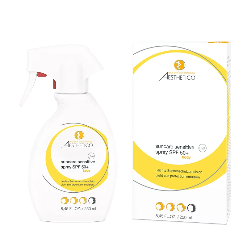 suncare sensitive spray SPF50+, 250ml