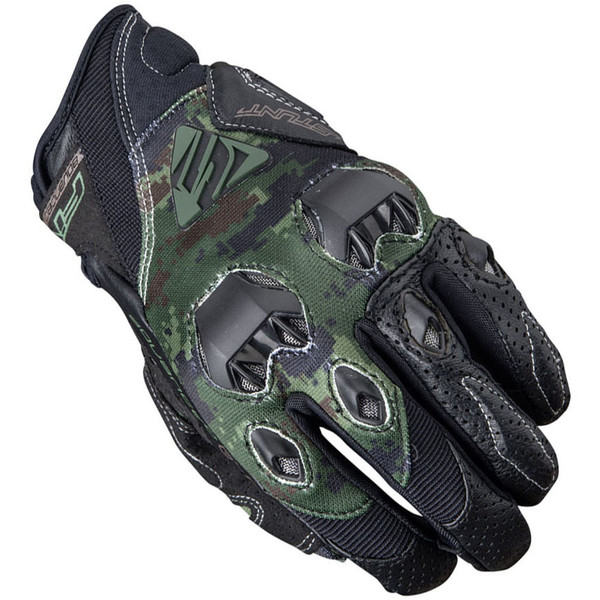 Five - Gants Stunt Evo Replica Noir / Kaki