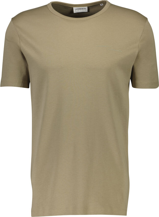 Lindbergh Basic o-neck tee S/S Mid sand