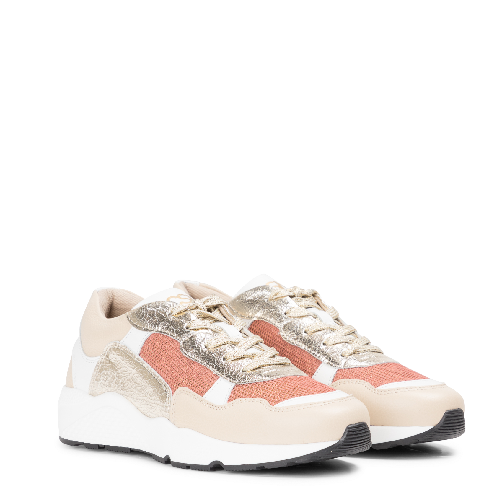 JACQUES - Baskets CSM en cuir| Doré
