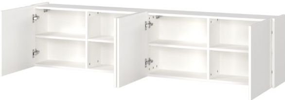 Germania - 1018-84 GW-Piana - Multifunctionele Kast - Wit - Spaanplaat