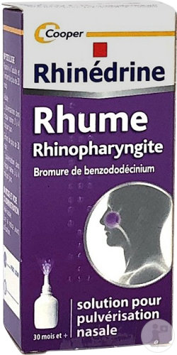 Rhinédrine Rhume Rhinopharyngite Solution Pour Pulvérisation Nasale 13ml
