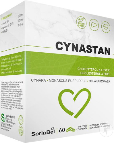 Soria Natural Cynastan Complément Alimentaire Cholestérol En Foie 60 Comprimés