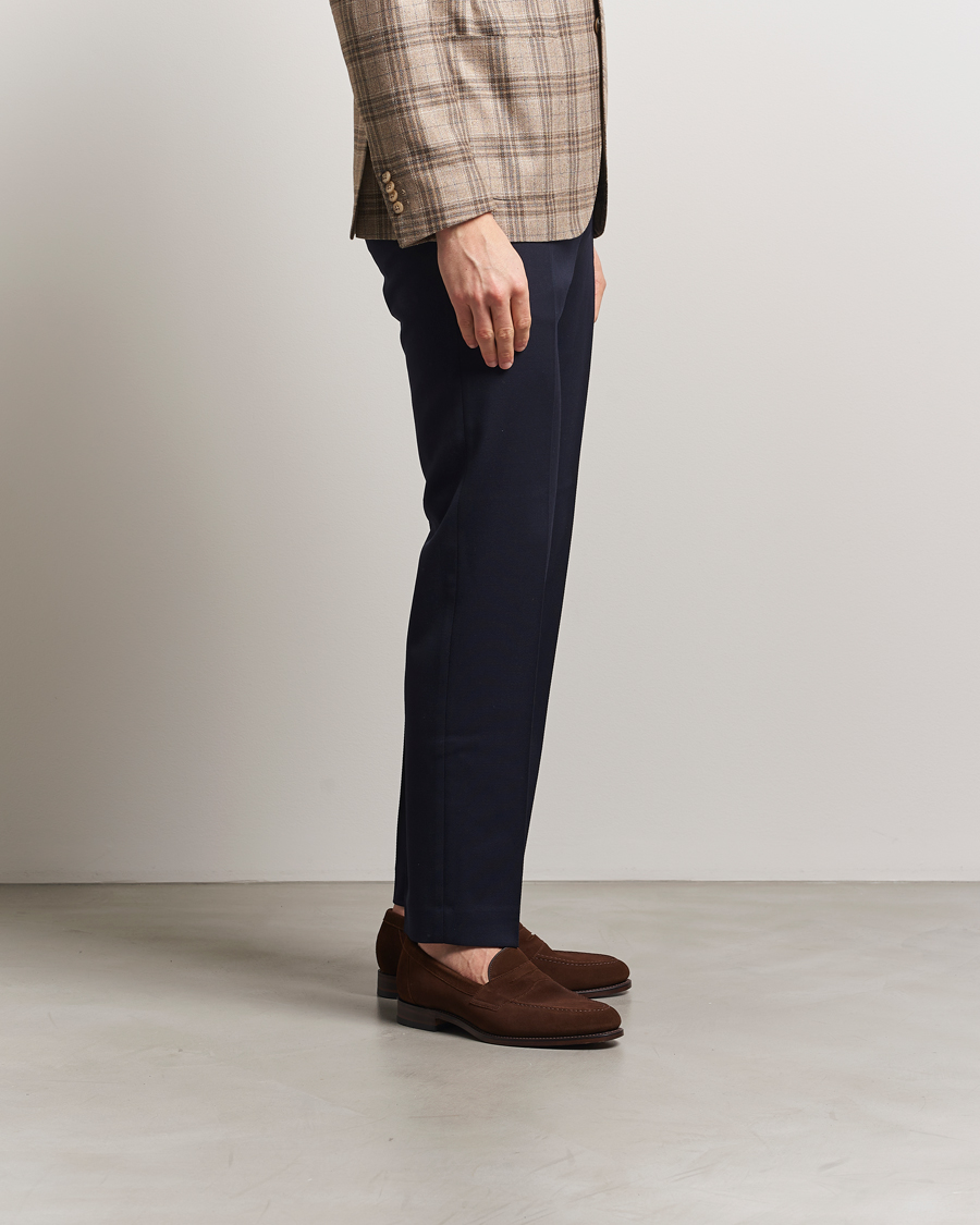 Loake 1880 Imperial Suede Loafers Brown