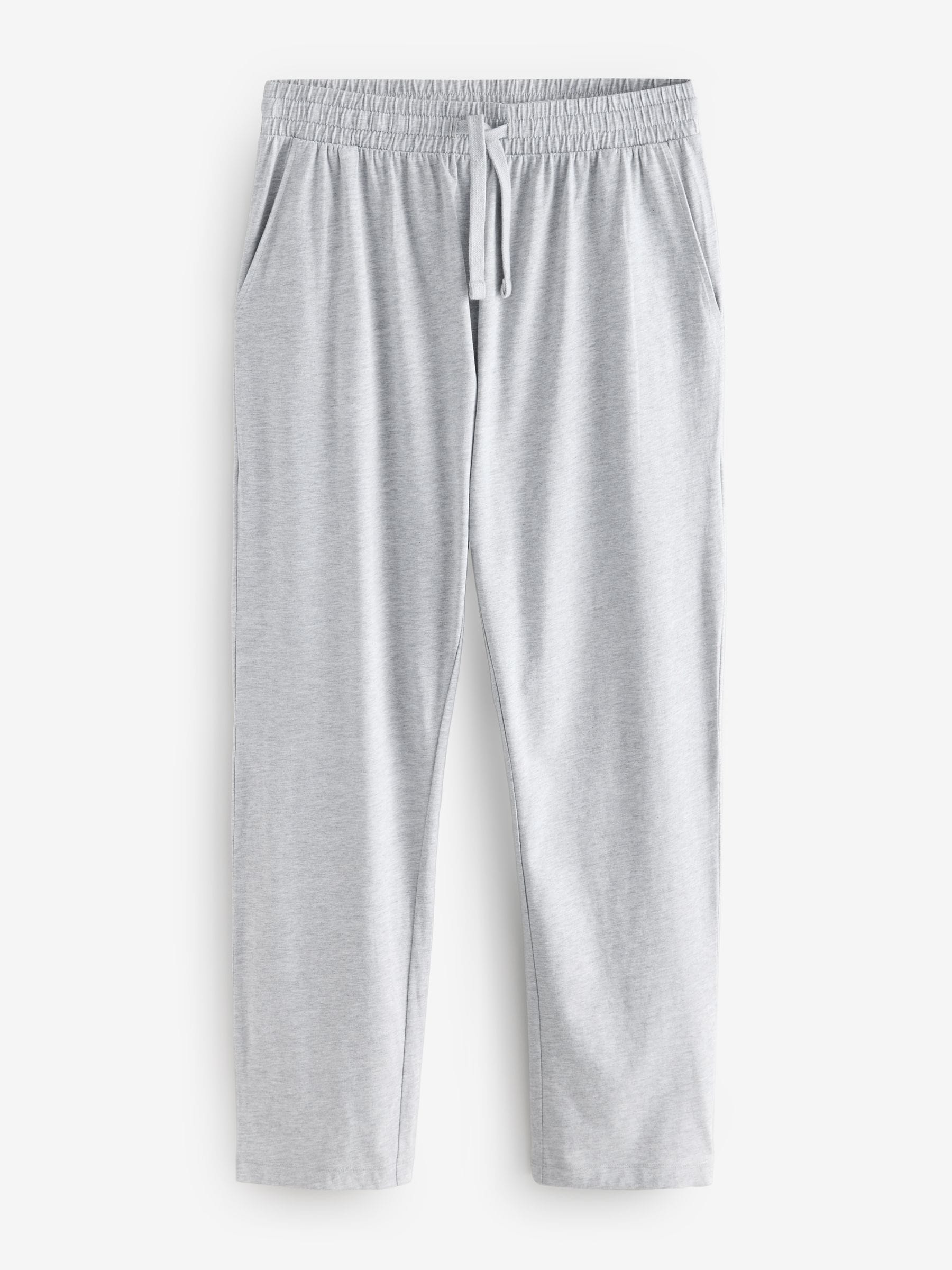Marineblauw/grijs - Jersey pyjamaset met lange mouwen