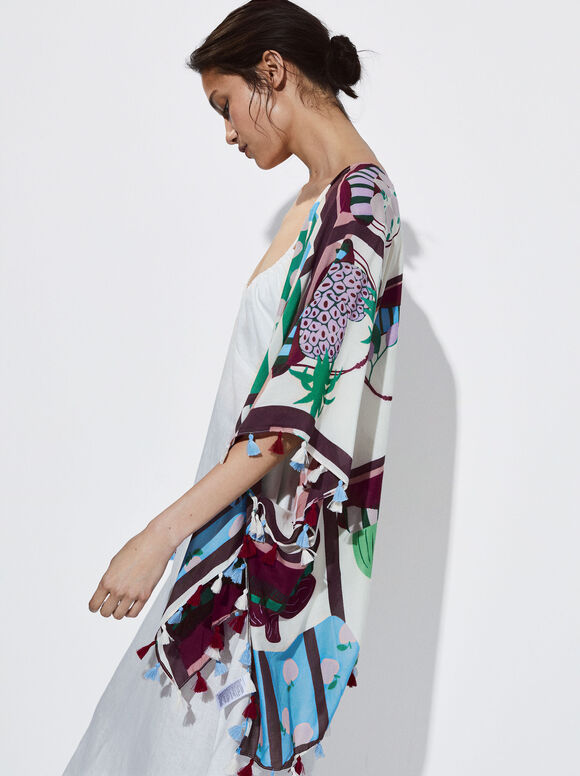 Caftan estampado - Multicor