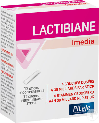 PiLeJe Lactibiane Imedia 12 Sticks Orodispersibles