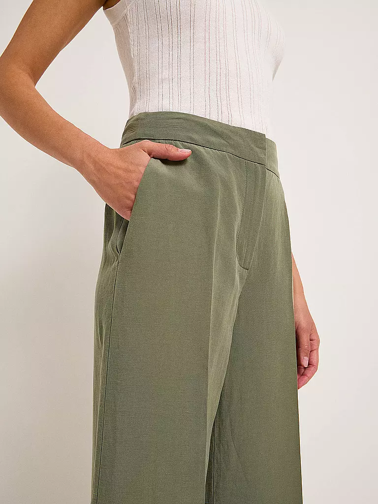 LANIUS Marlenehose grün