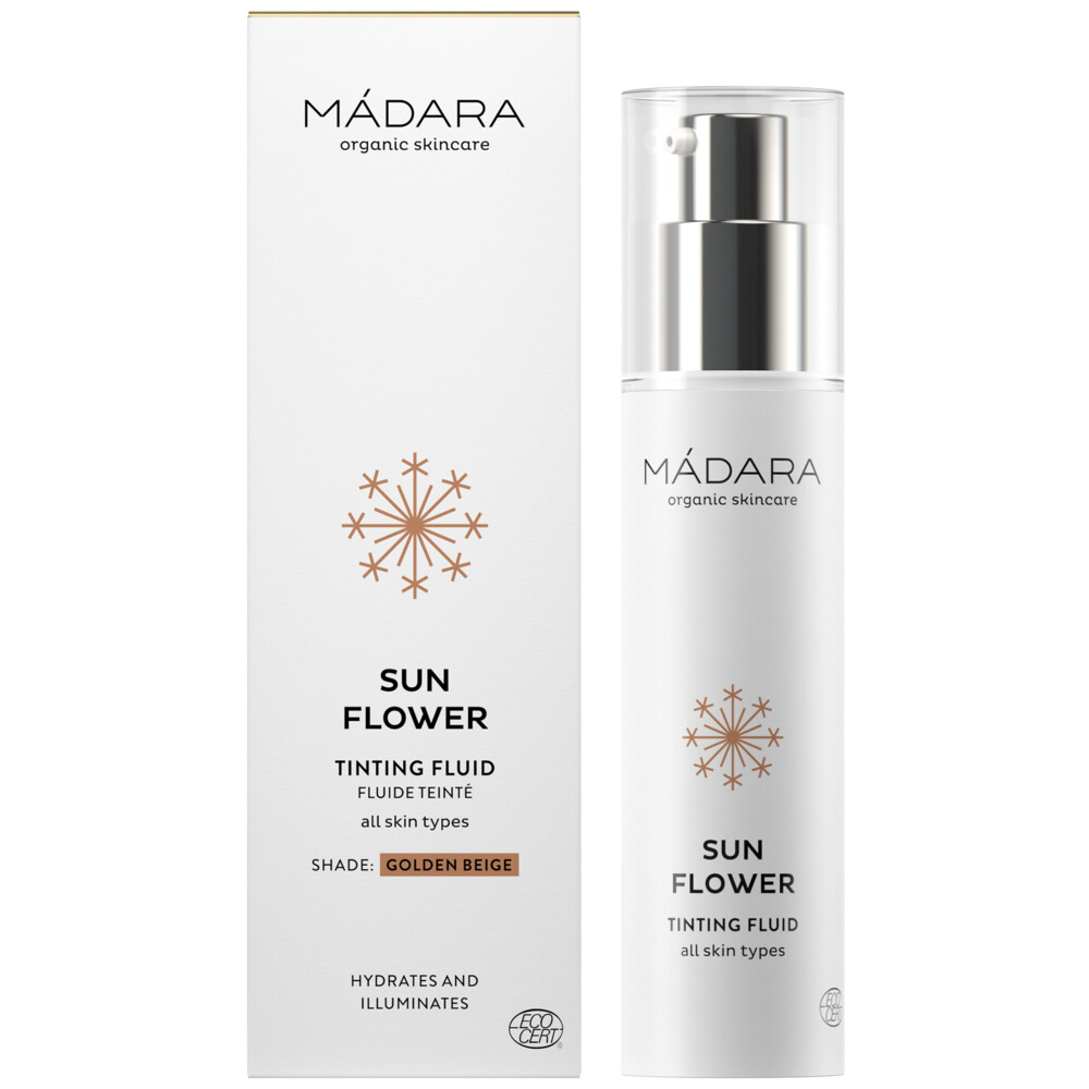 Madara Sun FlowerGetinte Fluïde - Golden Beige50 ml