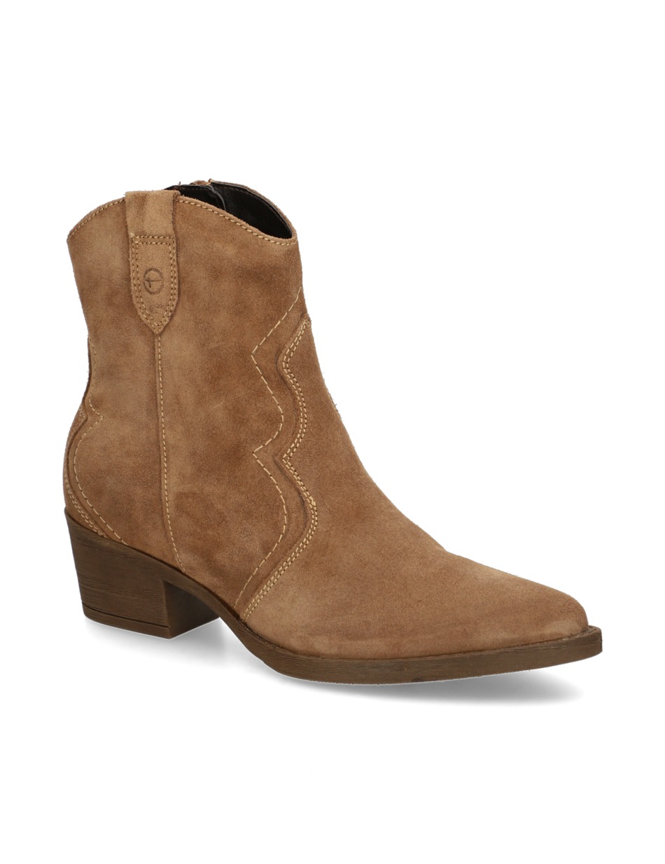 Veloursleder Stiefelette
