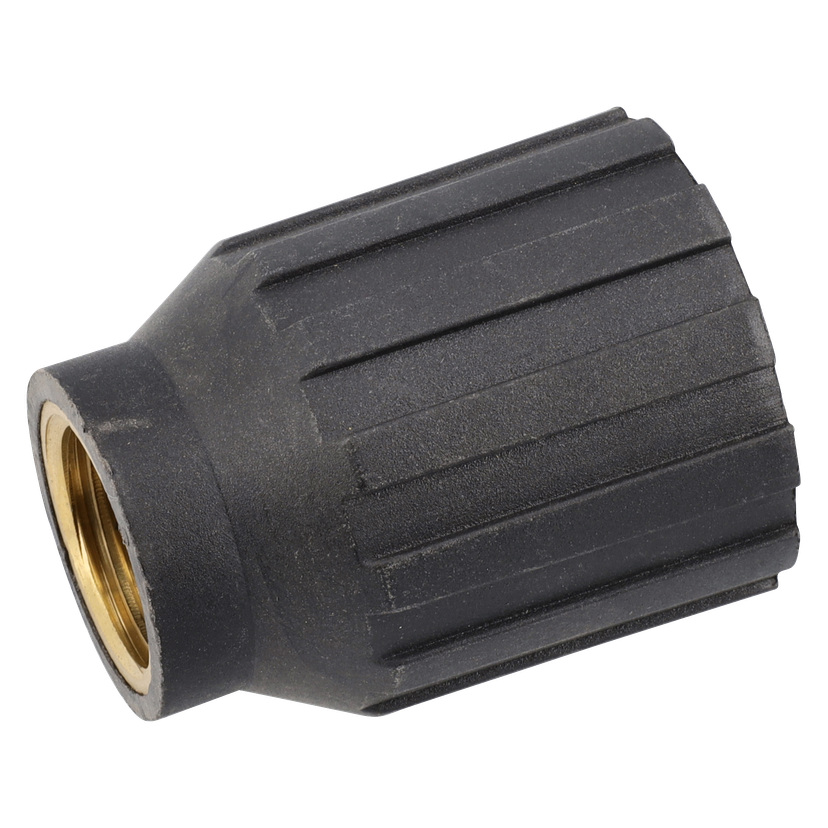 Plastnippel for sugeslange