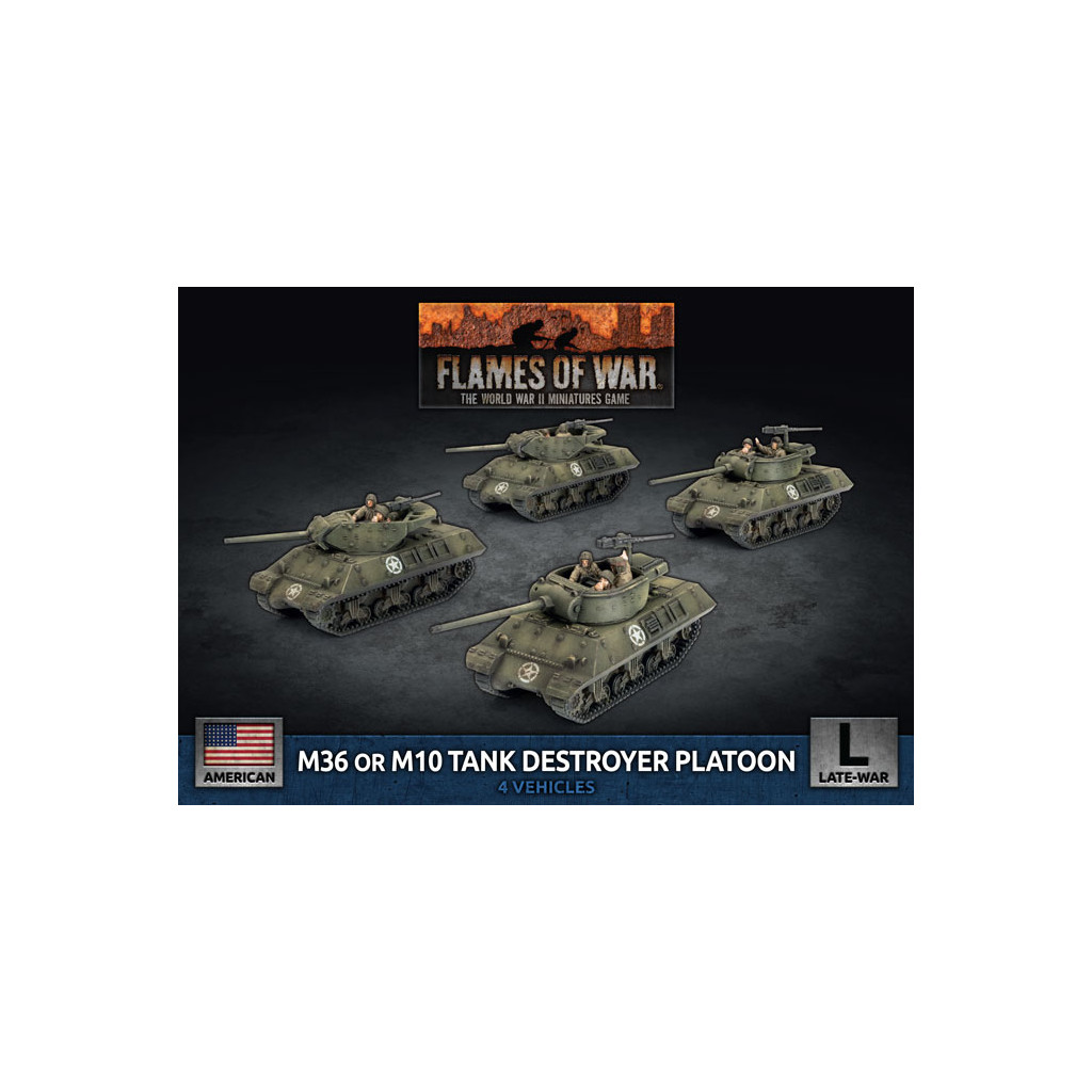 Flames of War - M36 and M10 Tank Destroyer Platoon