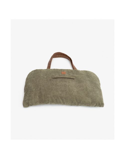 Pet & Co. Reisdeken Charly Cord - Hondendeken - 66x34x5 cm Kaki