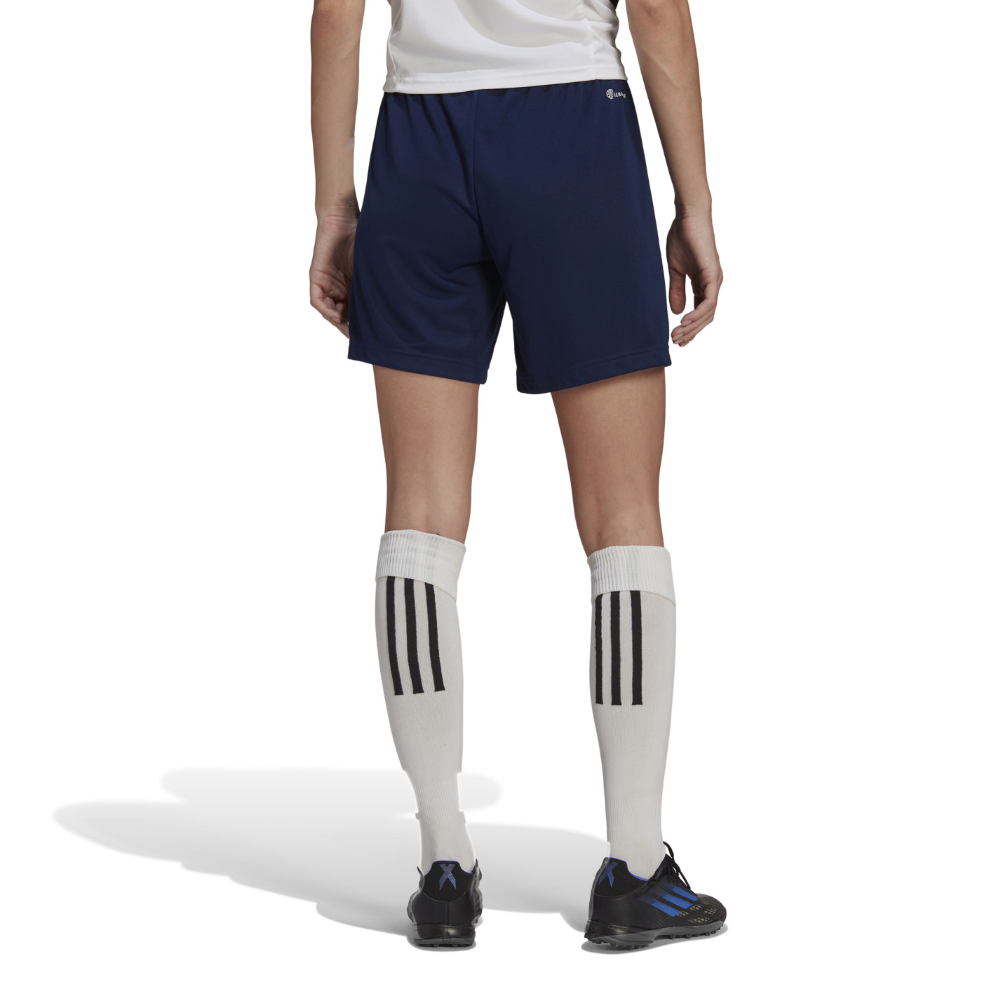 Adidas Entrada 22 Trainingsbroekje Dames Donkerblauw Wit