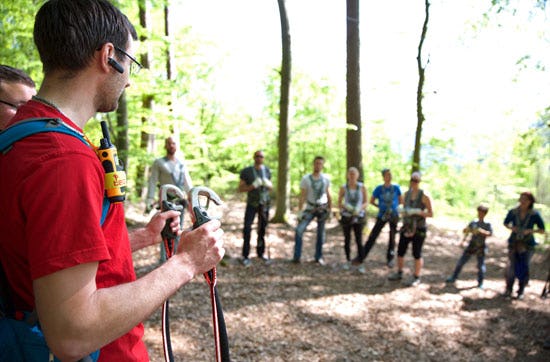 Ziplinepark in Elmstein – von Baum zu Baum