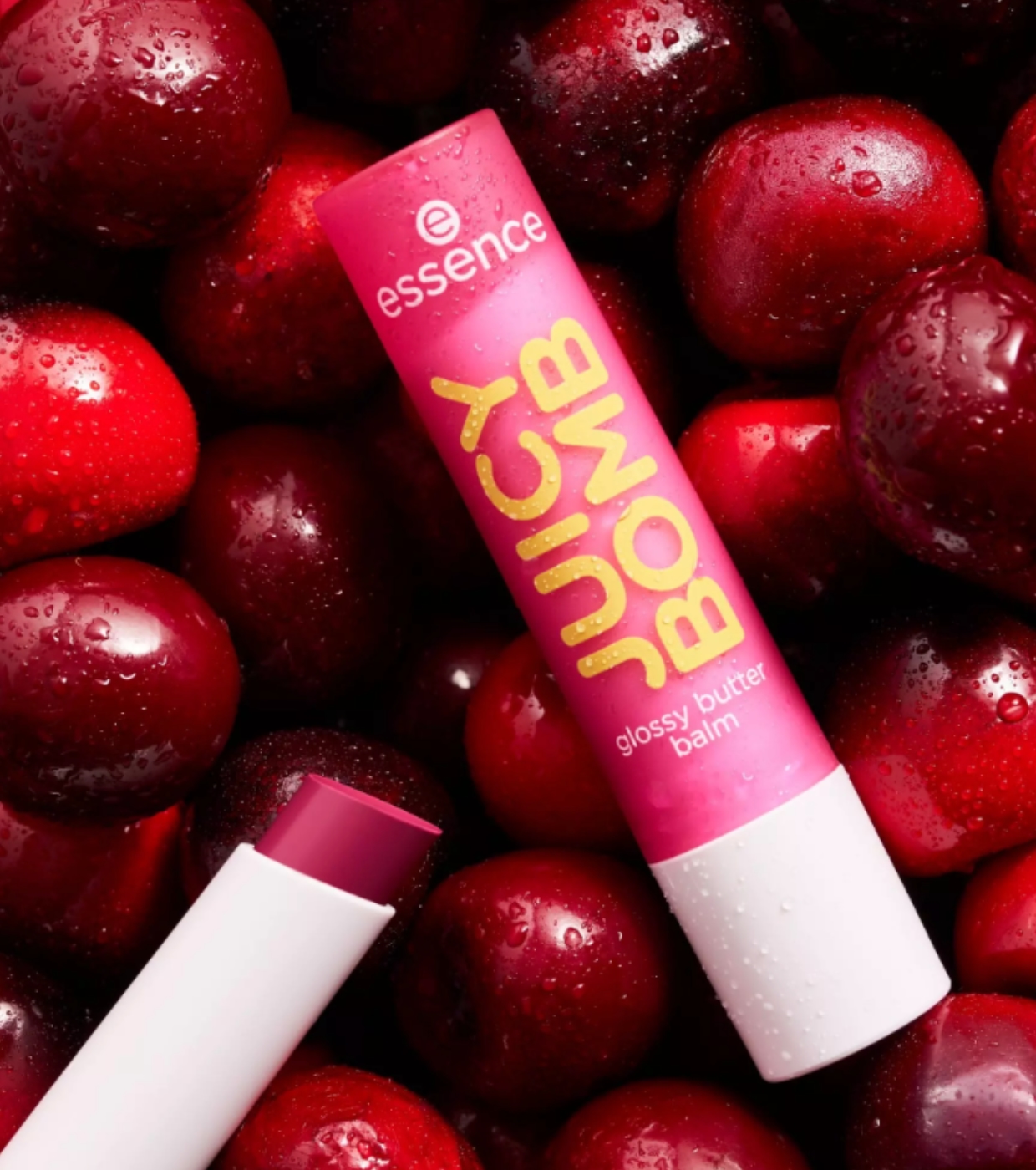 essence - Protetor labial Juicy Bomb - 08: Cherrything I Want