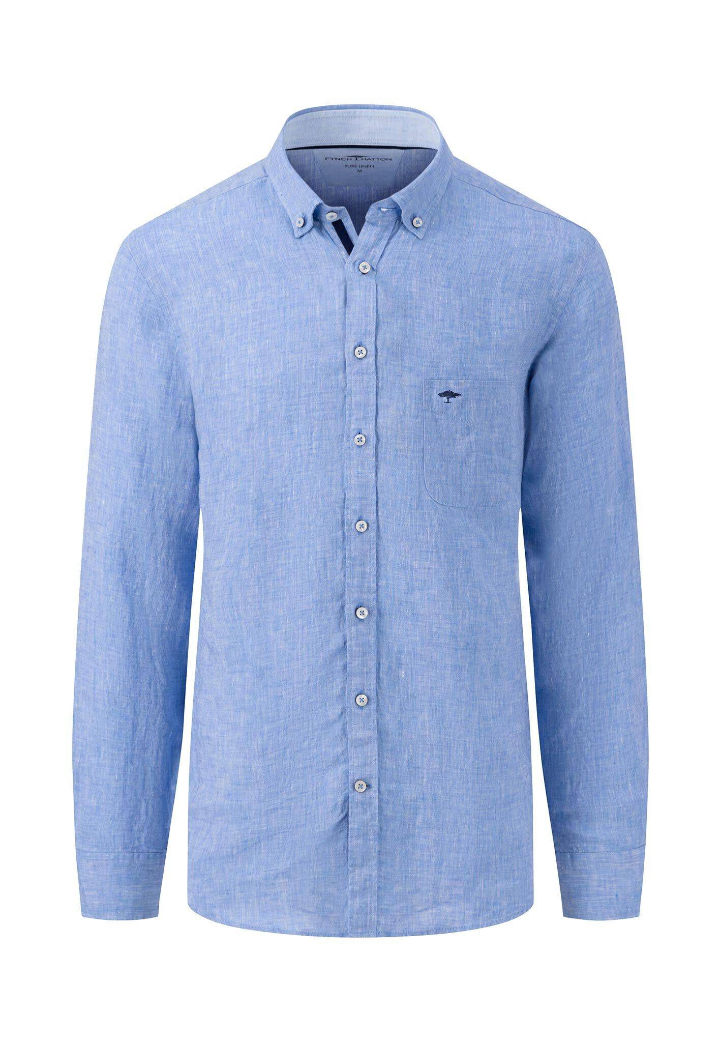 Fynch-Hatton| Herren Hemd Langarm Regular Fit
