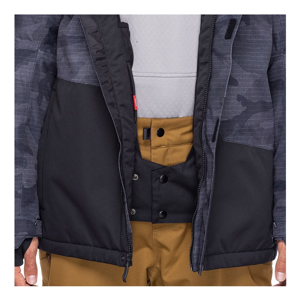 686 GEO - Veste ski Homme black camo clrblk