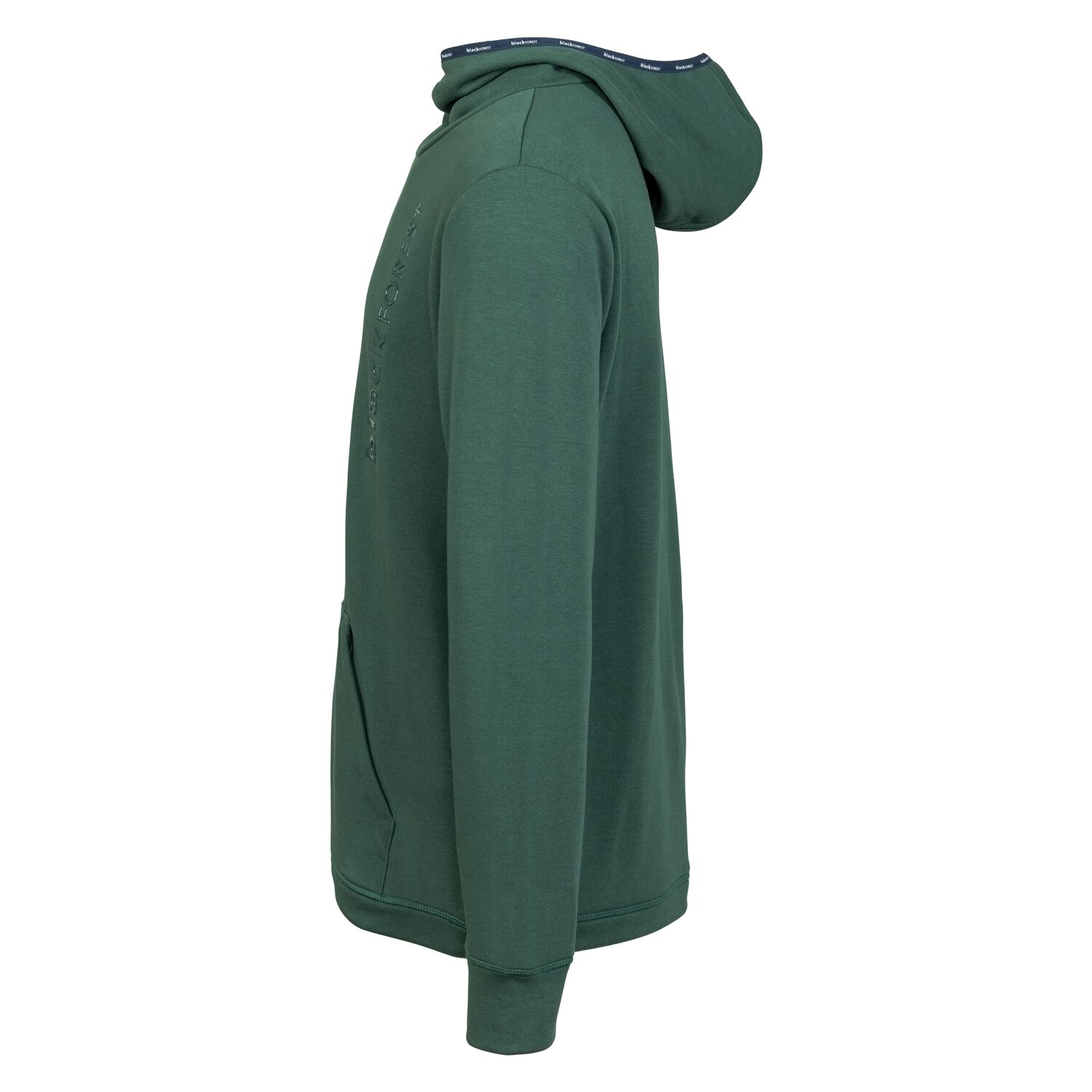black forest Stehkragen-Hoodie  - race green