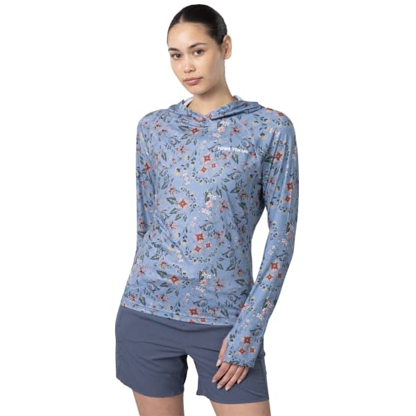 T-shirt running KARI TRAA SANNE SUNSHIRT PASTEL LIGHT BLUE