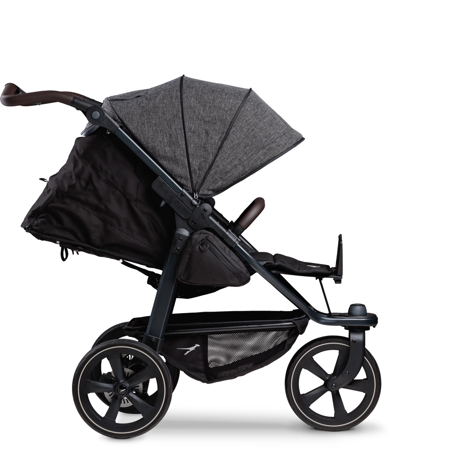 tfk Sportkinderwagen Mono 2 mit Luftkammerrad Set premium anthrazit