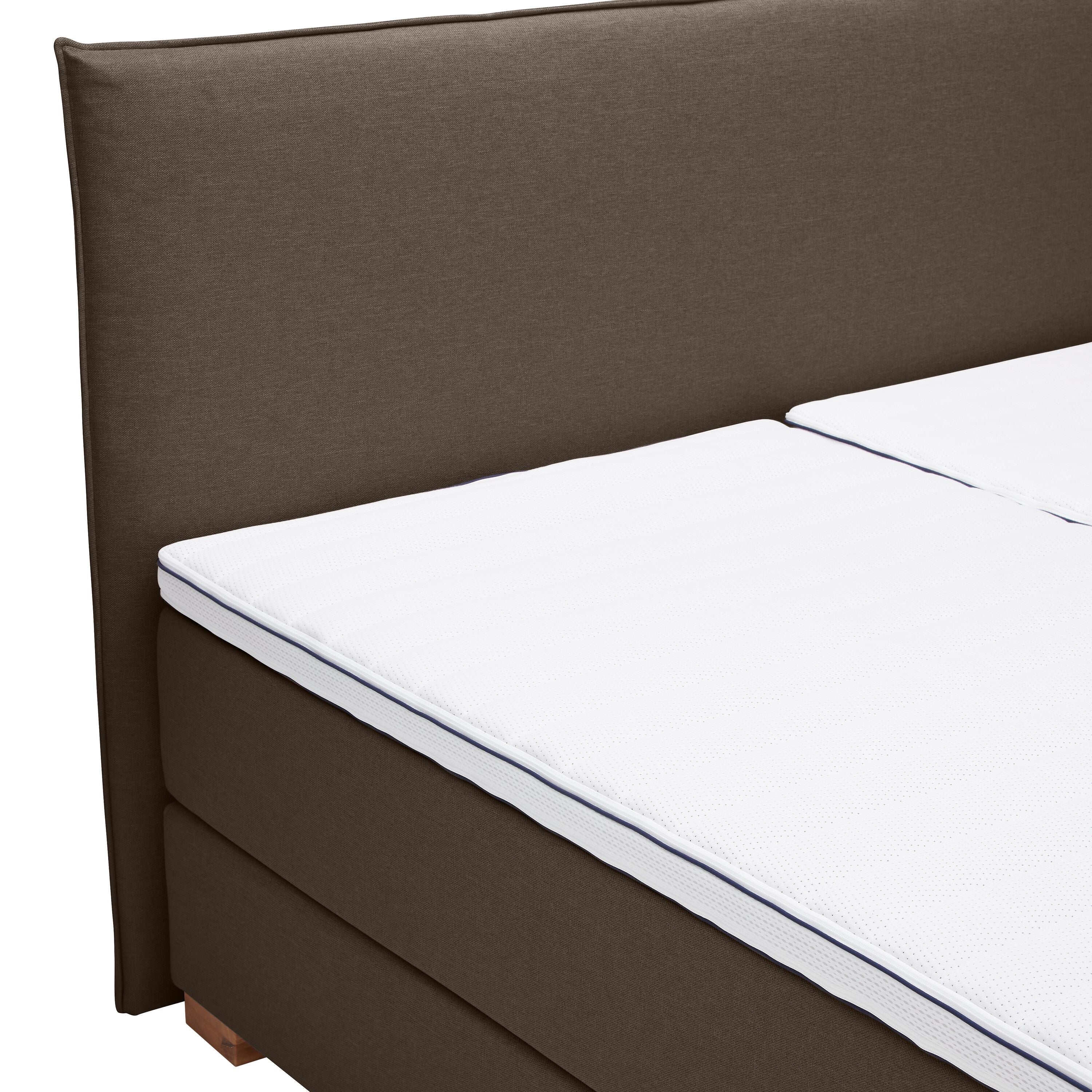 bico GOODNIGHT Boxspringbett - Taupe / B: 180.0 cm x T: 200.0 cm