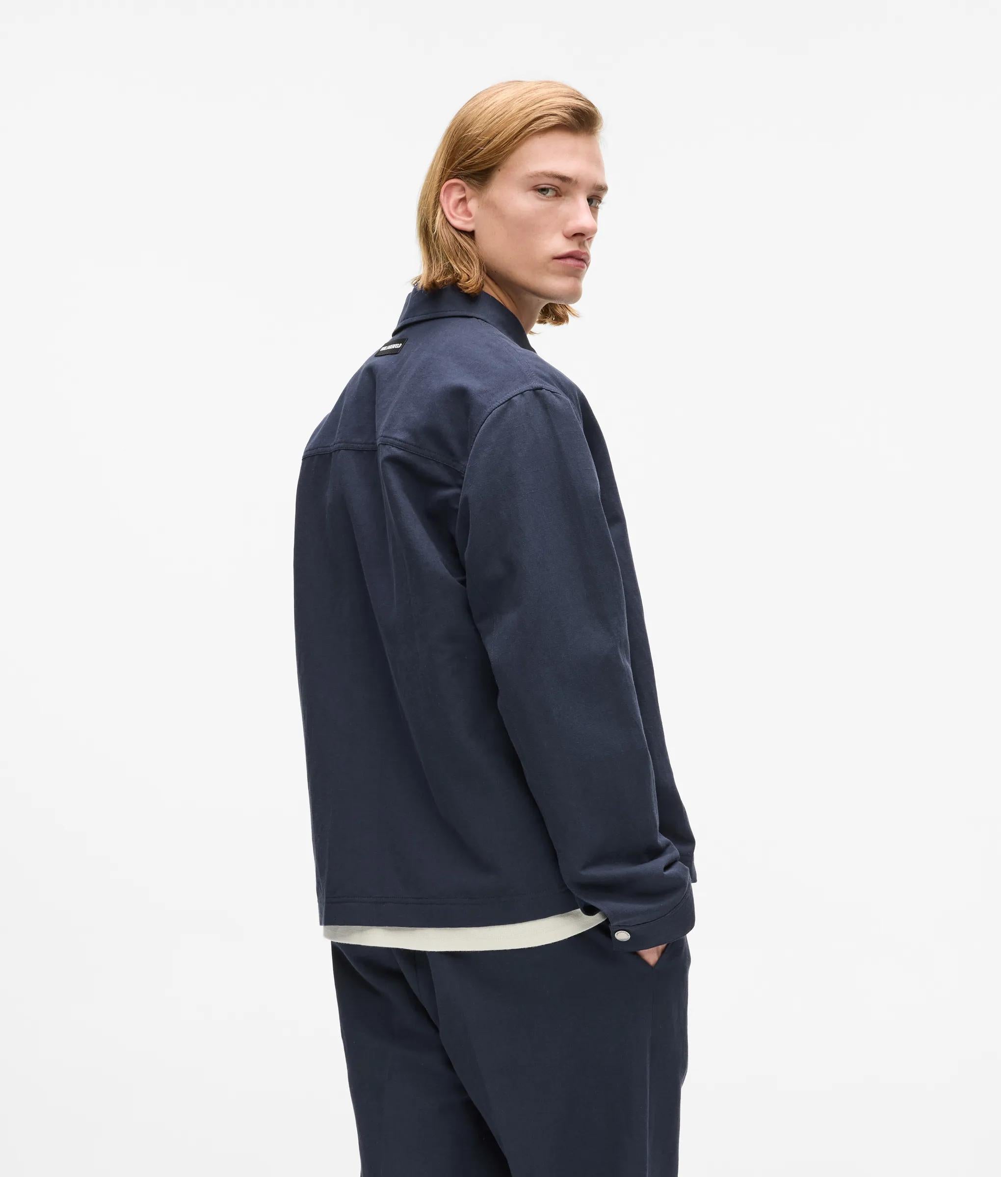 Linnen jacket met rits