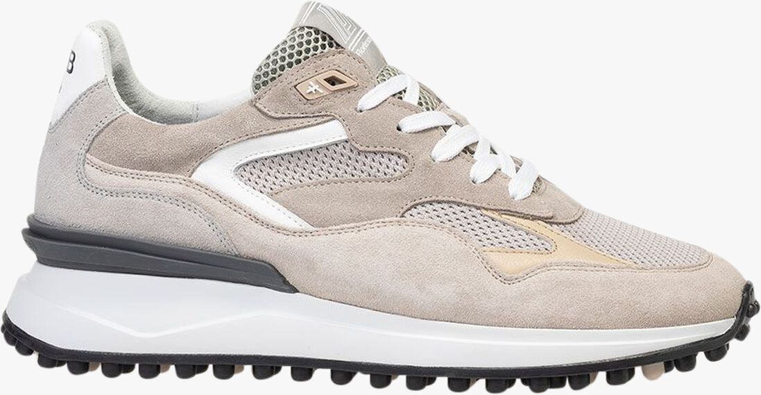 FLORIS VAN BOMMEL grijze floris van bommel lage sneakers sfm-10159