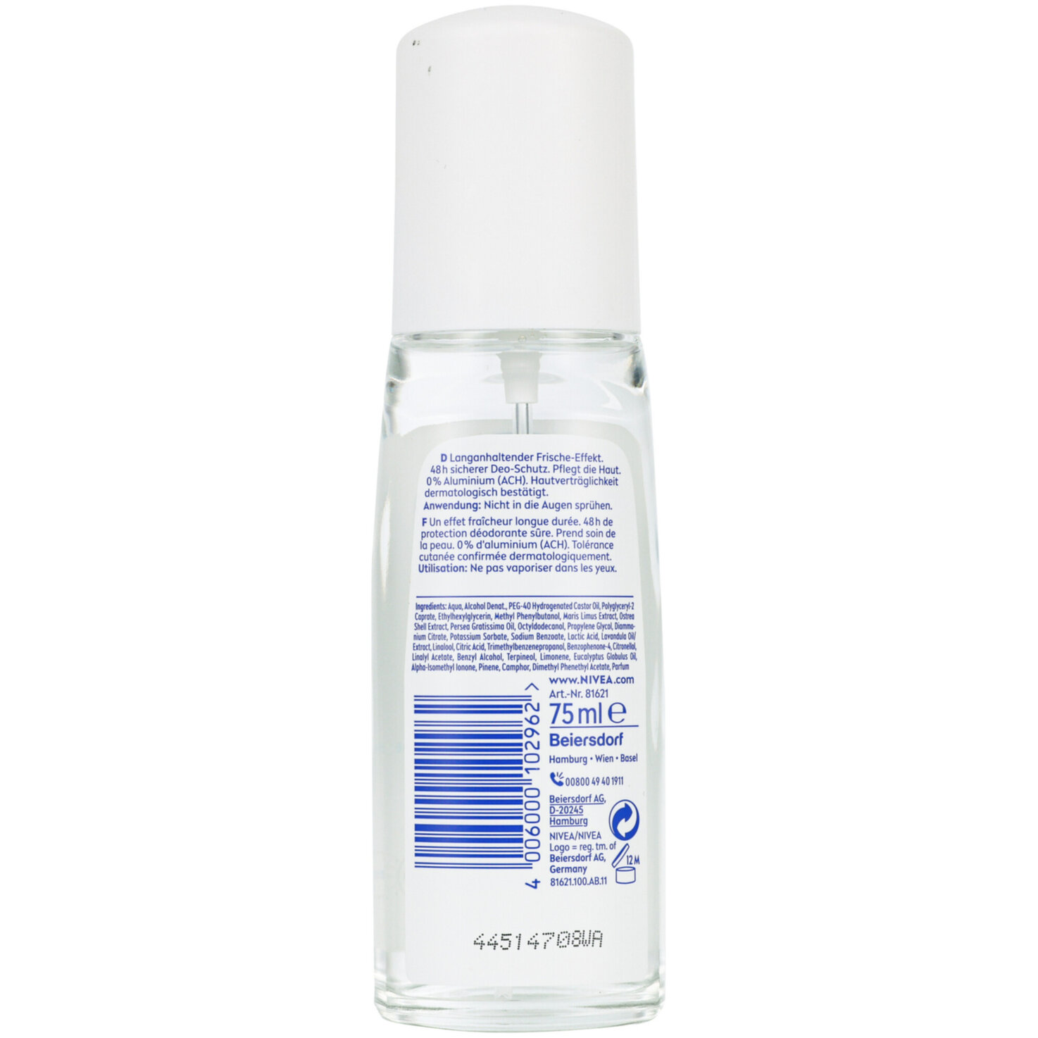 Nivea Deo Fresh Natural Vapo Female