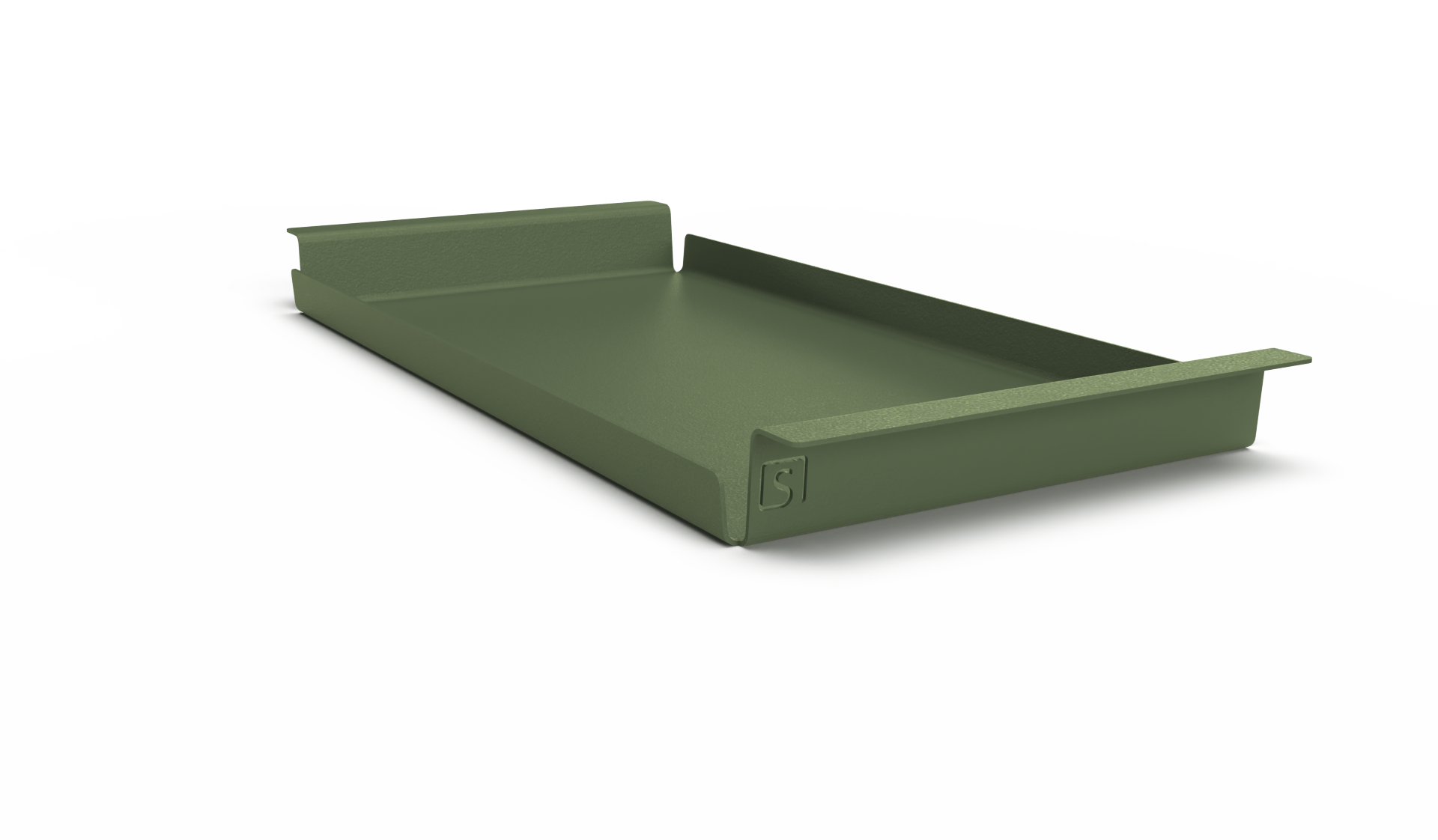 Steellish Dienblad Medium - Flip Tray Steellish Dienblad Medium Army groen - Flip Tray