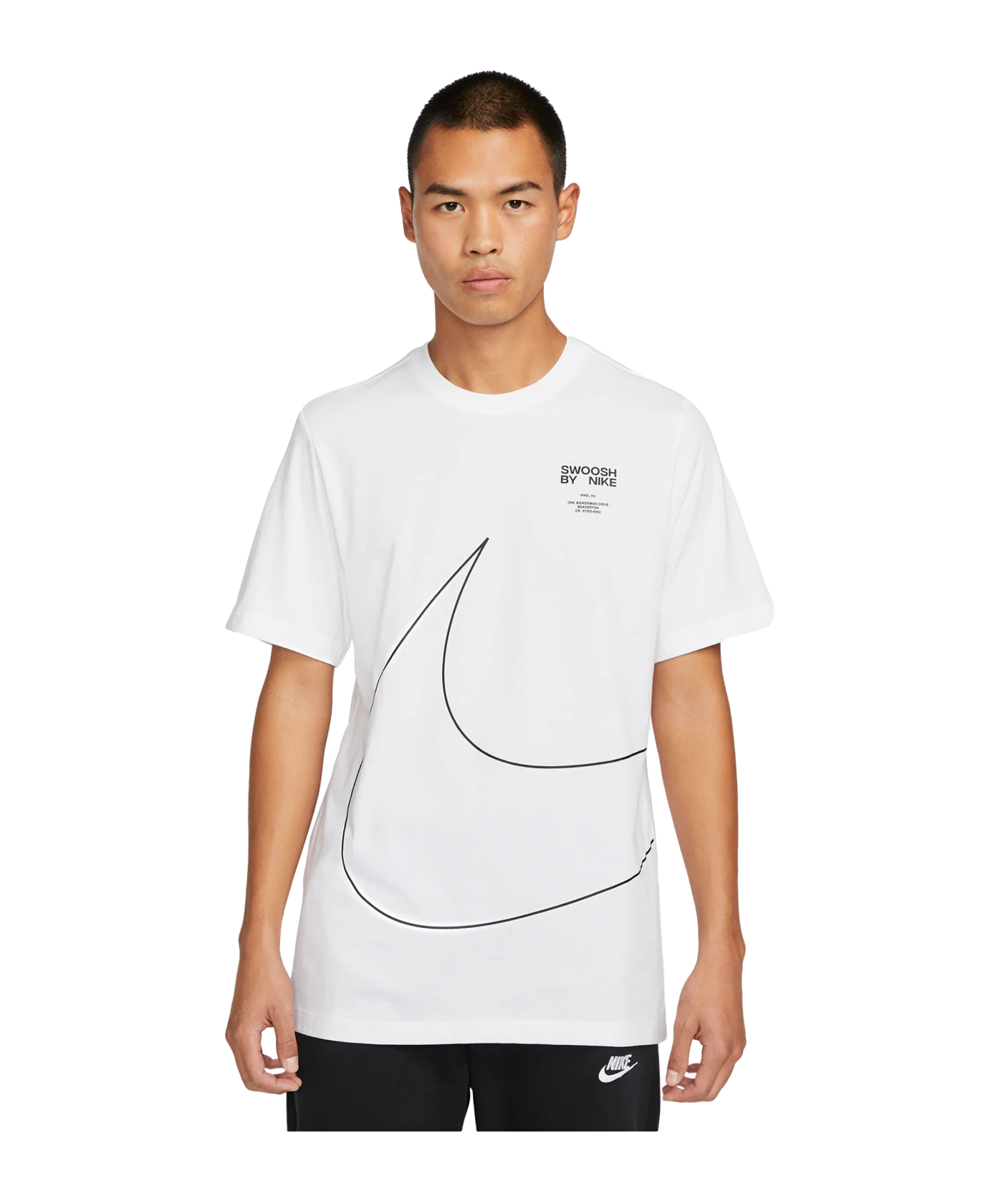 Nike Sportswear Swoosh T-Shirt Weiss F100