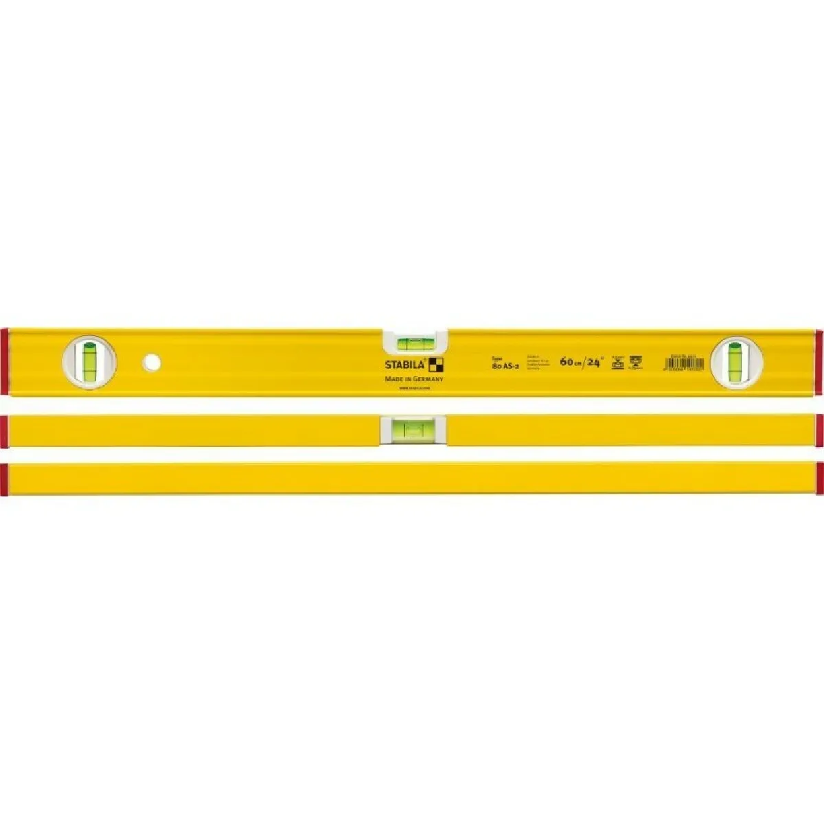 Stabila Niveau à bulle 80AS-2 - 150 cm
