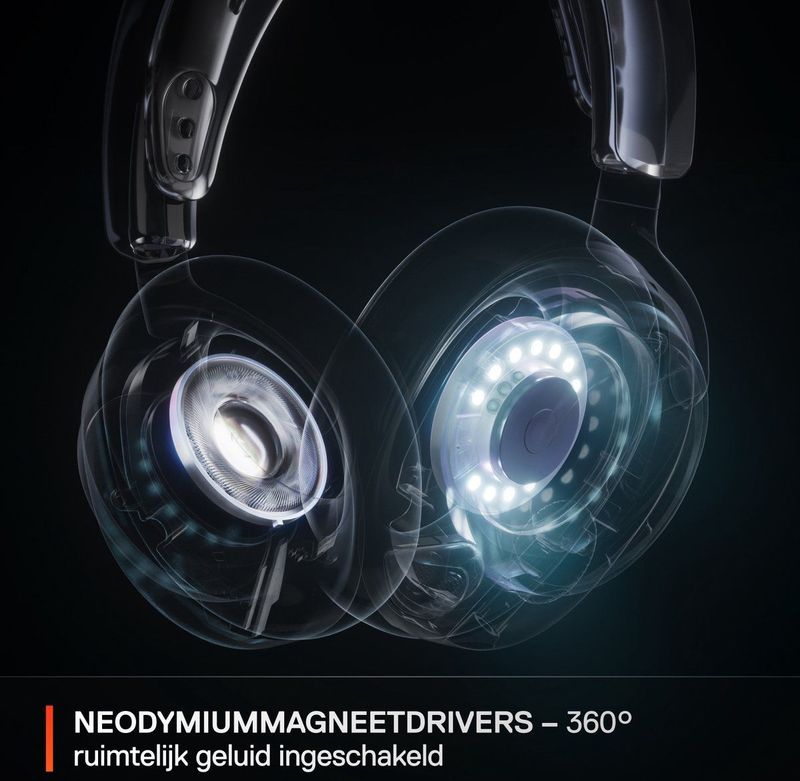 SteelSeries Arctis Nova Pro Wireless X Gaming Headset - Zwart