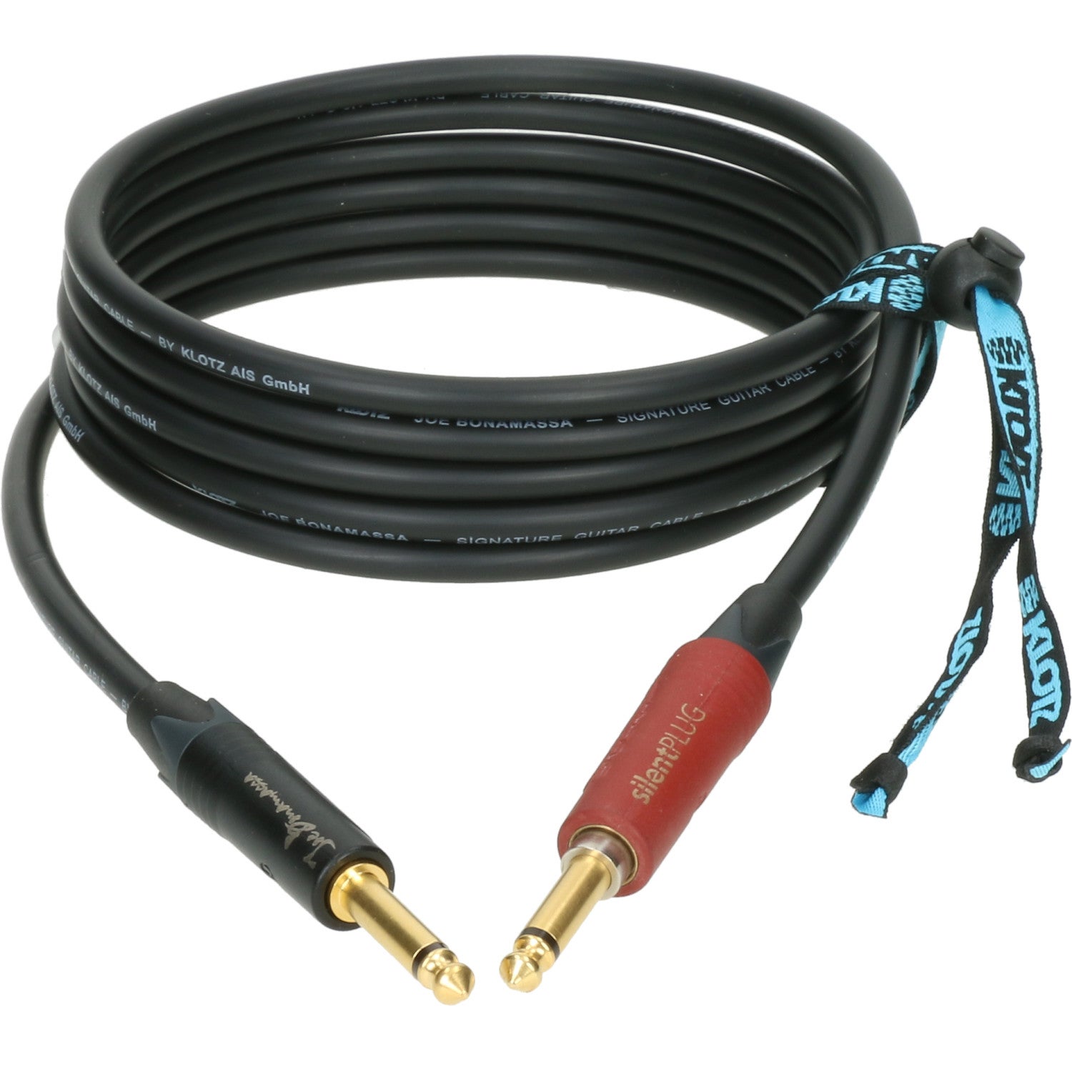 Klotz JBNPSP060 Joe Bonamassa gitaarkabel met SilentPlug 6 meter recht - recht